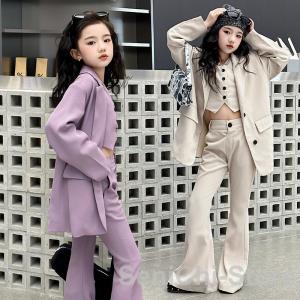 卒業式 パンツスーツ フォーマル 3点セット ピアノ発表会 チェック柄
