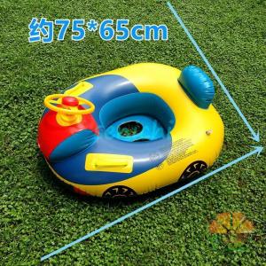 ビニール製のベビー用フロート プールやお風呂で...の詳細画像5