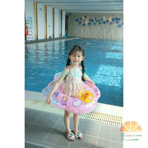 キッズ浮輪 浮き輪 子供 ベビー 足入れ 座付...の詳細画像4