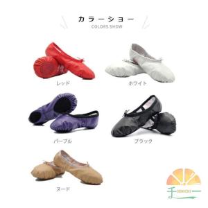 ダンスシューズ レディース メンズ バレエシュ...の詳細画像1