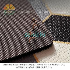 キッチンマット 拭ける キッチンラグ 北欧 ラ...の詳細画像4