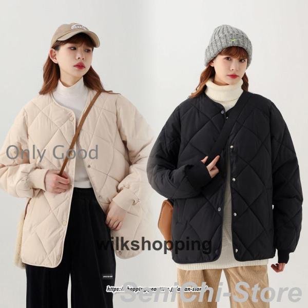 キルティングコート レディース 中綿入り ロング 暖かい キルティング 防寒 体型カバー 秋冬 アウ...