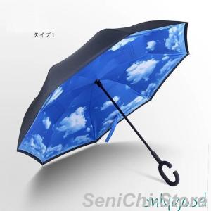 逆さ傘傘晴雨兼用さかさ傘さかさかささかさま傘レ...の詳細画像4