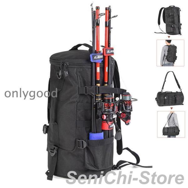 ルアーバッグ フィッシングバック コンパクト 釣りバッグ  リュック   立ちながらセッティング 多...
