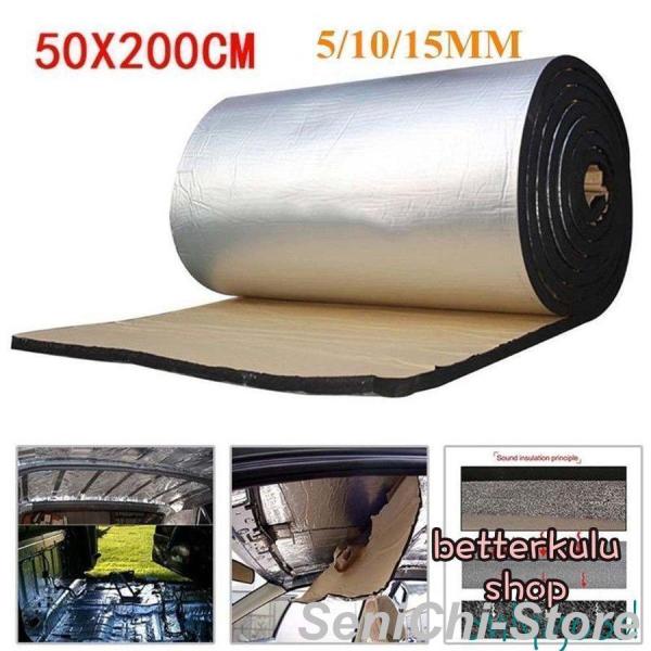 デッドニングシート 自動車用 断熱材 断熱マット 500×2000mm 防音 吸音 制振 DIY オ...