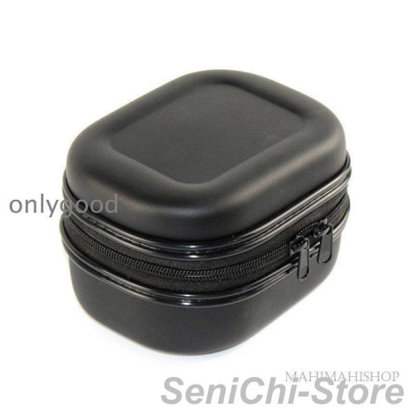 リールケース リールカバー フィッシングバッグ ハードケース 釣り 収納 道具箱 ブラック 黒 チャ...