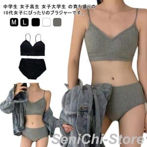 ジュニアブラ ブラジャー ショーツ 上下セット ...の商品画像