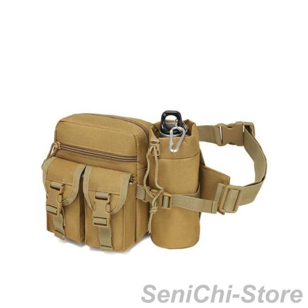 フィッシングバッグ 防水 ロッドホルダー 釣りバッグ ウエストバッグ ウエストポーチ ルアー