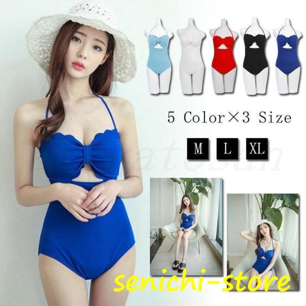 水着 体型カバー ママ レディース 韓国 サロペット ワンピース ビキニ bikini 大きいサイズ...