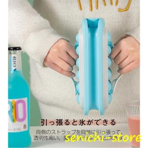 製氷皿 製氷器 シリコン 水筒 取っ手付き 3...の詳細画像3
