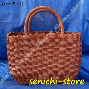 手提げバッグ かご収納 持ち手 ピクニック バ...の詳細画像1