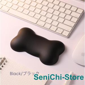 マウスパッド リストレスト 骨 白 黒 ホワイ...の詳細画像2