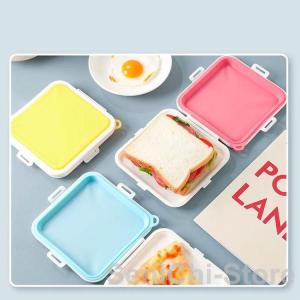 極薄!サンドイッチ 弁当箱 シリコン 持ち運べ...の詳細画像1