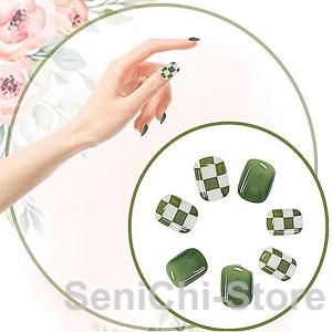 ネイルチップ ショート シール ハート かわい...の詳細画像5