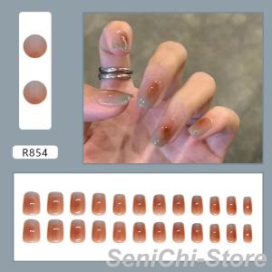 ジェルネイルシール UV GEL 2106ーHaB 12片入 爪やすり付 ［色柄指定