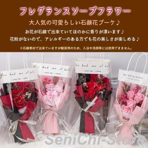 ソープフラワー 花束 手提げ袋付き カーネーシ...の詳細画像5