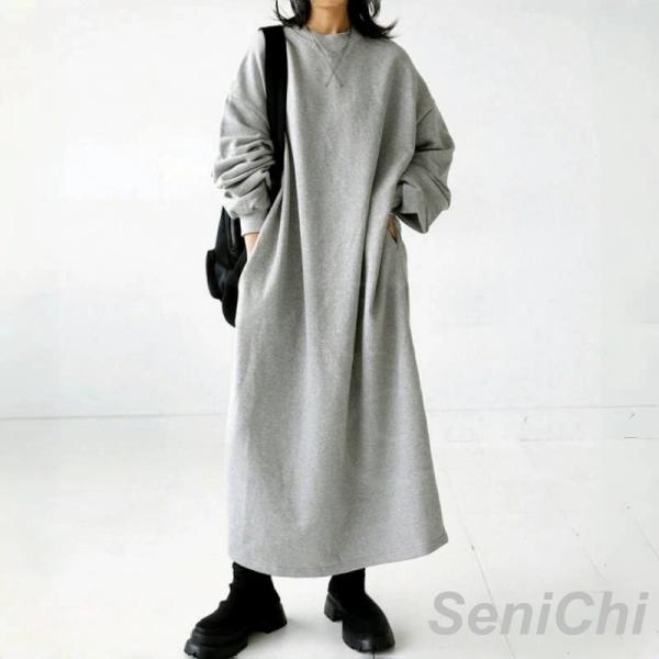 ワンピース レディース スウェットワンピース