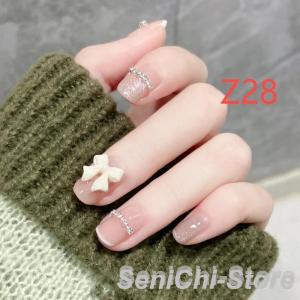 ネイルチップ ショート シール ハート かわい...の詳細画像2