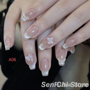 ネイルチップ ショート シール ハート かわい...の詳細画像5