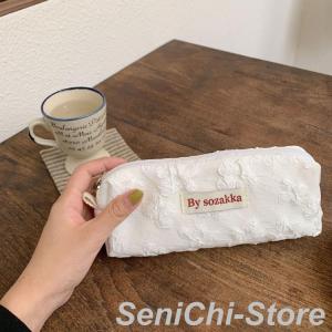 ペンケース 韓国 大容量 筆記用具 筆箱 ふで...の詳細画像2