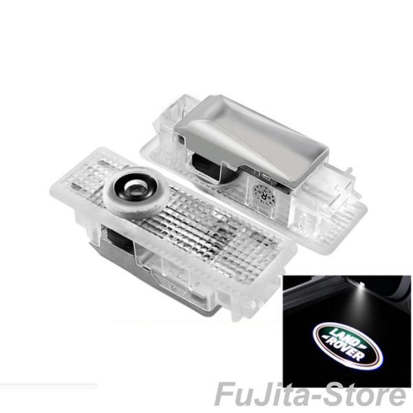 ランドローバー カーテシランプ LAND ROVER LED ドア プロジェクター ガラスレンズ ラ...