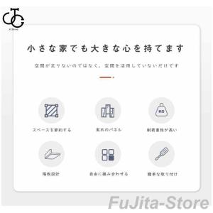 ウォールシェルフ 木製 ウォールラック ウォー...の詳細画像5