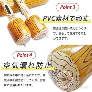 浮き輪 ボート うき輪 グッズ 丸太 対戦 カ...の詳細画像4