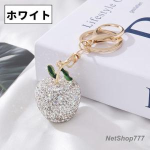 バッグチャーム キーホルダー リンゴ りんご ...の詳細画像1