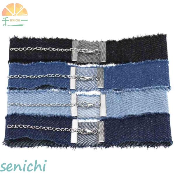 チョーカー デニムネックレス チョーカーネックレス デニム レディース ファッション小物 アクセサリ...