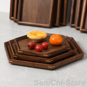 お盆 トレー トレイ 配膳 六角形 多角形 ヘ...の詳細画像3