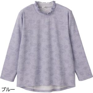 後ろ長めＴシャツ ギフト シニア トップス 婦人服 シニアファッション 高齢者 70代 80代 90代 施設 介護 おばあちゃん お年寄り｜senior-lc-department