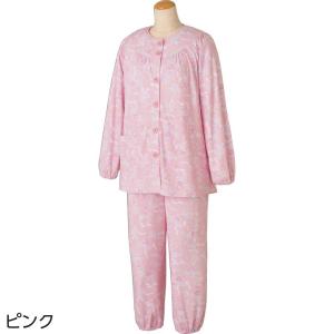大きめボタンパジャマ 婦人 レディース  パジャマ 日本製 シニアファッション 敬老の日 母の日 ギフト シニア 高齢者 70代 80代90代 高齢者 介護向け