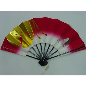 扇獅子 赤 日本舞踊小道具 牡丹獅子 : おどり用品の扇寿 Yahoo!店