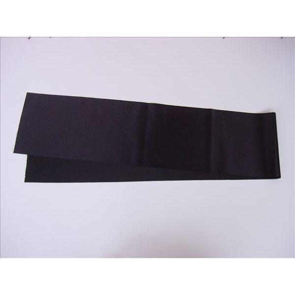 半衿 黒朱子（繻子） 18×150ｃｍ