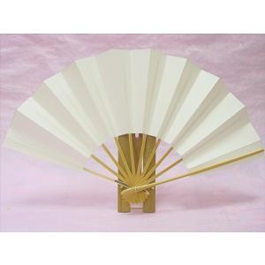 舞扇子 白扇 白竹 箱なし