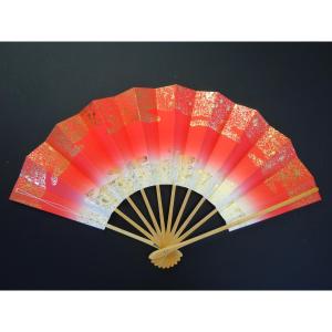 舞扇子 日本舞踊・踊り用 29cm 天地雲砂子 てんちくもすなご 白竹 紫