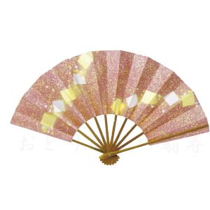 舞扇子 日本舞踊 舞扇子 日本舞踊、踊り用 29cm 金箔、銀箔 スス竹骨 京扇子 箱なし