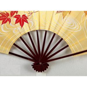 舞扇子 日本舞踊、踊り用 29cm 紅葉、ゴー...の詳細画像2