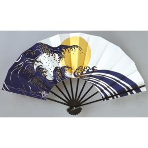 舞扇子 日本舞踊、踊り用 29cm 金箔、銀箔 スス竹骨 京扇子 箱なし