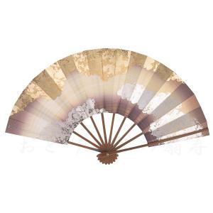 舞扇子 日本舞踊、踊り用 29cm 手引きぼかし、三ッ雲、紺