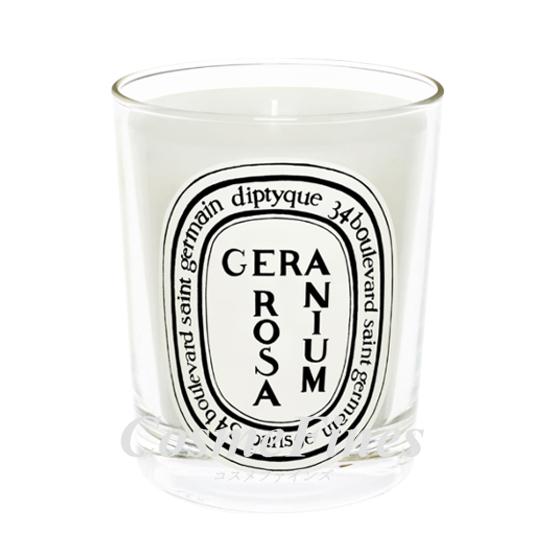 DIPTYQUE ディプティック フレグランスキャンドル #ゼラニウムローザ 190g 送料無料