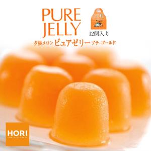 ホリ 夕張メロンピュアゼリー 9個入 北海道 hori ゼリー 夕張メロン