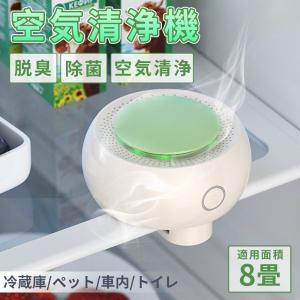 KINGBANG 空気清浄機 脱臭機 冷蔵庫除味器 小型 8畳