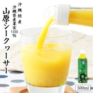 山原シークワーサー 500ml 10本セット 送料無料 沖縄 沖縄県産 シークヮーサー 果汁100% 原液 ストレート 山原シークヮーサー｜senkaokinawa