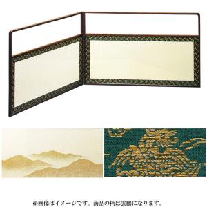 茶道具 風炉先屏風 風炉先 1尺8寸 桑枠 角丸 裏網代 利休梅又は