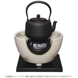 茶道具 風炉釜 電熱風炉 野々田式 面取風炉 合金製 古銅色 炭型 茶道具 風炉釜 電熱風炉 野々田式 面取風炉 合金製 古銅色 炭型