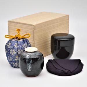 茶道具 水次 水注 腰黒薬缶 腰黒やかん 浄益形 伊藤政治作 一政