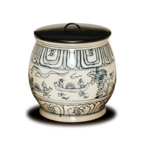 茶器/茶道具　水指　水差し　一重口　宇田隆和作（佐平窯） 茶道具 水指（水差・みずさし） 細水指 瀬戸一重口 宇田 隆和