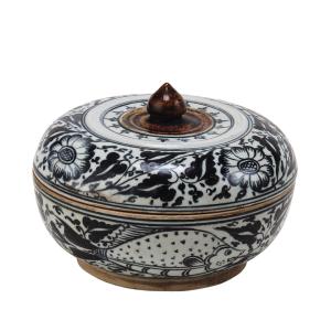 茶道具 菓子器 喰籠 喰篭 喰ろう じきろう 独楽 即中斎好写 即中斎好