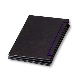 茶道具 茶箱点前用品 器据 掻合 溜塗り又は黒塗り 桐材 柿合わせ 柿